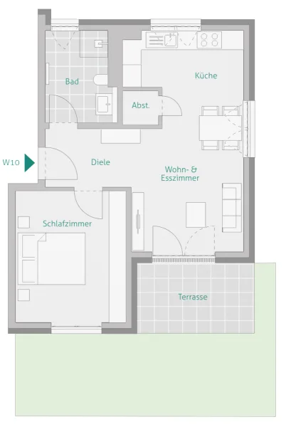 Wohnung 10 - Haus 2