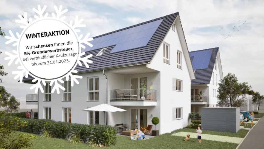 Winteraktion - Wohnung kaufen in Herrenberg - Helle Wohnung mit modernem Duschbad & optimaler Raumnutzung – Ideal für Kapitalanleger!