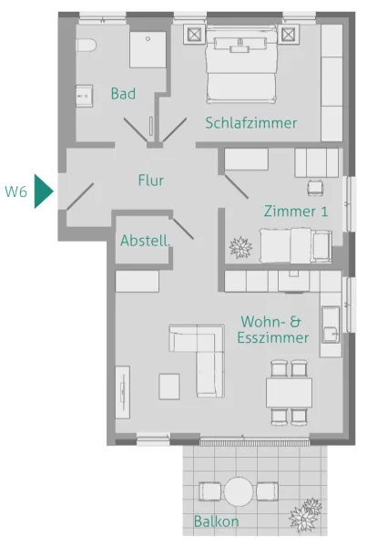 Wohnung 6