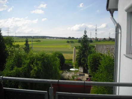 Ihr Ausblick - Wohnung mieten in Herrenberg - Traumhafte 4-Zimmer-Wohnung mit großem Süd-West-Balkon in Kuppingen