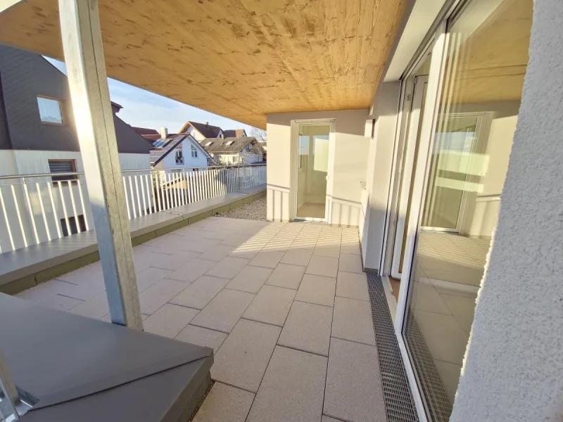 Große Dachterrasse