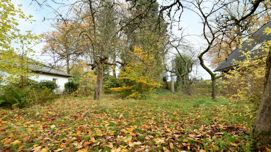 Mit über 80 m Länge ist der Flurstück vorn und rückwärtig bebaubar