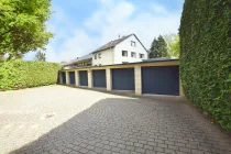 die Garage gut anzufahren