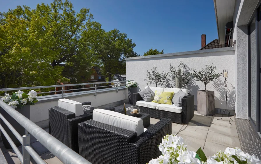 Example roof terrace 