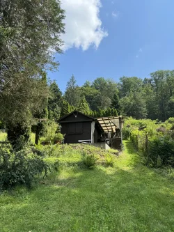 Gartengrundstück - Grundstück kaufen in Kernen im Remstal Stetten - Idyllisches Gartengrundstück mit Gartenhaus