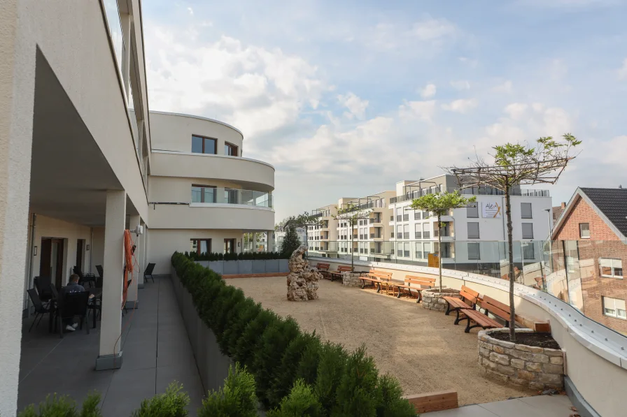 Bouleplatz Ostwall Terrassen