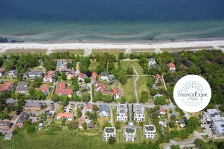 Heimathafen Luftbild - Wohnung kaufen in Boltenhagen - Genießen Sie jeden Tag die Seeluft auf Ihrer Terrasse in Strandnähe (barrierefrei)