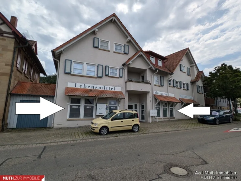 Sehr gute Lage - Büro/Praxis mieten in Güglingen / Eibensbach - großzügige Büro-/Lager-/ oder Verkaufsfläche in sehr guter Lage