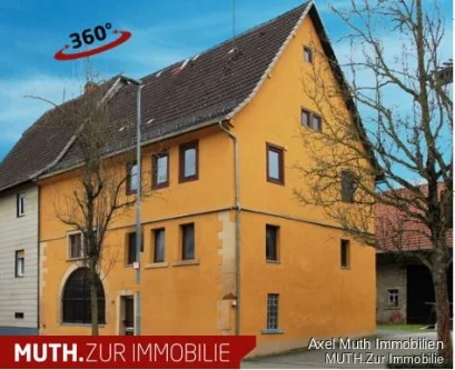 Denkmalimmobilie - Haus kaufen in Ittlingen - OPEN HOUSE 22.02., 11-12 UhrPotenzial für Neubau