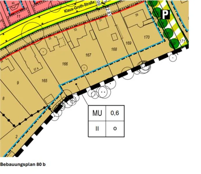 Bebauungsplan 80 b 