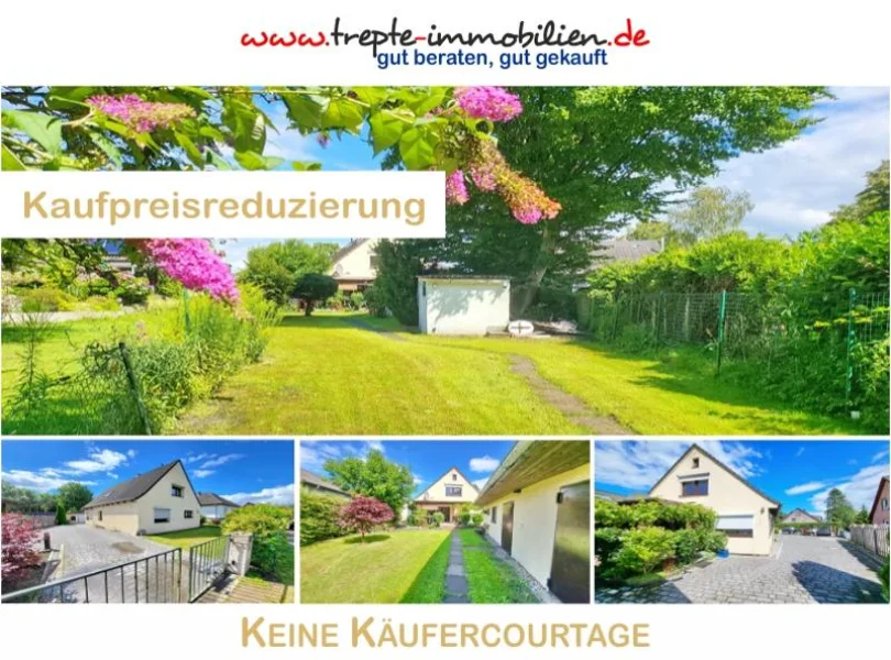 Hauptbild - Haus kaufen in Hamburg - MODERNisiertes Familienhaus mit Einliegerwohnung und 1100m² RIESENgrundstück