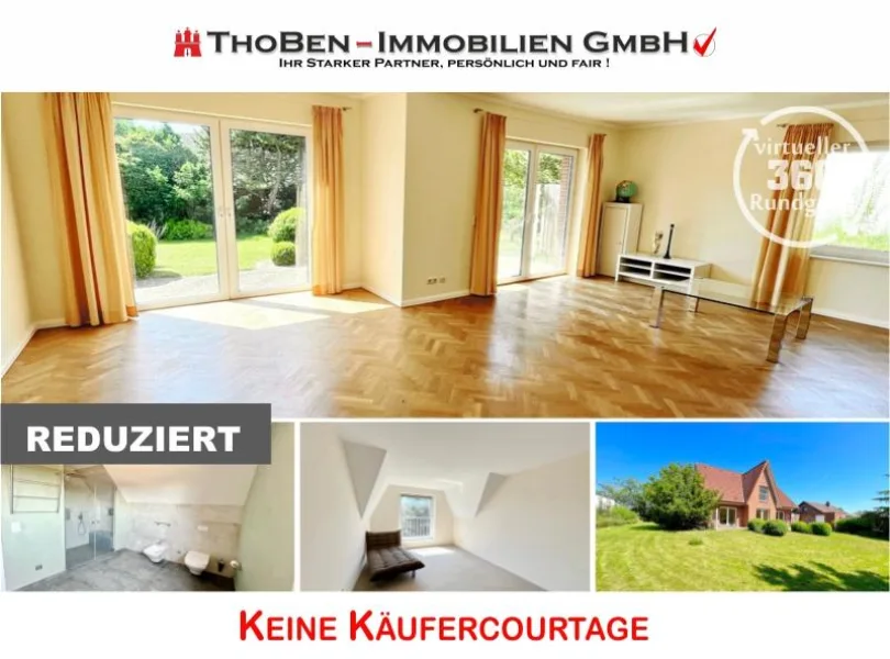 Hauptbild - Haus kaufen in Ahrensbök - Jetzt oder nie --- 205 m² Wohntraum in Ostseenähe ---