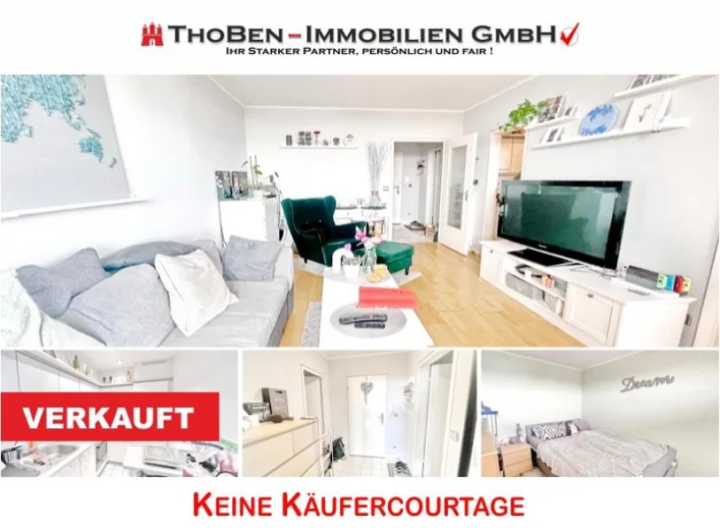 Hauptbild - Wohnung kaufen in Norderstedt - VERKAUFT !!! Grundbuch statt Sparbuch !!! Kapitalanlage mit Potenzial und Weitblick !!!