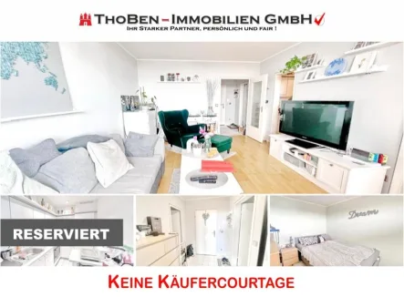 Hauptbild - Wohnung kaufen in Norderstedt - RESERVIERT !!! Grundbuch statt Sparbuch !!! Kapitalanlage mit Potenzial und Weitblick !!!