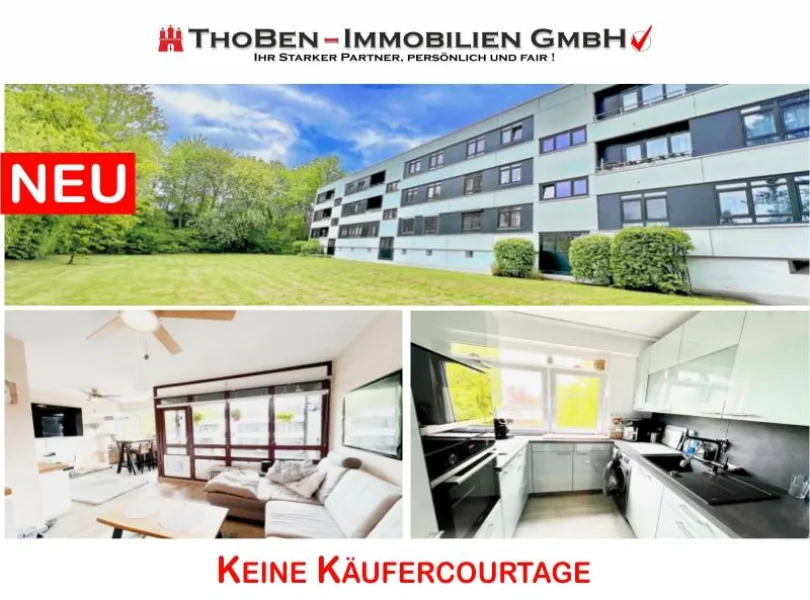 Hauptbild - Wohnung kaufen in Hamburg - Perfekte Verkehrsanbindung inklusive - Charmante 2-Zimmer Wohnung in Hamburg-Schnelsen!