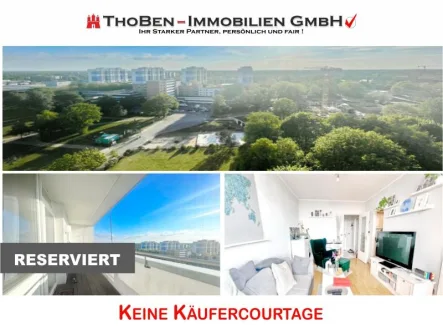 Hauptbild - Wohnung kaufen in Norderstedt - RESERVIERT !!! EINSTEIGER AUFGEPASST !!! SINGLETRAUM BEI HAMBURG !!!