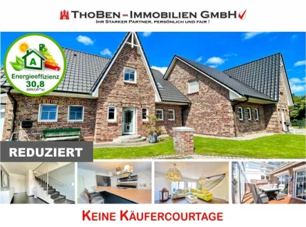 Hauptbild - Haus kaufen in Bad Bramstedt - Zwei Energieeffizienzhäuser im Friesenstil *Urlaubsfeeling inkl.*