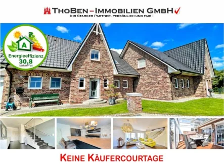 Hauptbild - Haus kaufen in Bad Bramstedt - Zwei Energieeffizienzhäuser im Friesenstil *Urlaubsfeeling inkl.*