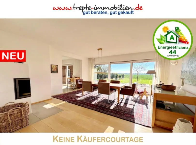 Hauptbild - Haus kaufen in Jersbek - Zeitgemäße Villa in malerischer Naturkulisse