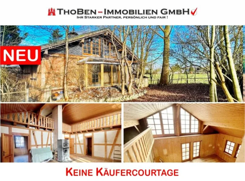 Hauptbild - Haus kaufen in Sievershütten - Das Paradies für Naturliebhaber und Tierfreunde - Wohnen in Feldrandlage!!