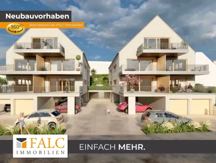 Ansicht-vorne - Wohnung kaufen in Bodelshausen - Jetzt die Zukunft vormerken!