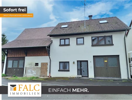 Titelbild - Haus kaufen in Riederich - Wohnhaus mit Scheune und viel Ausbaupotenzial!