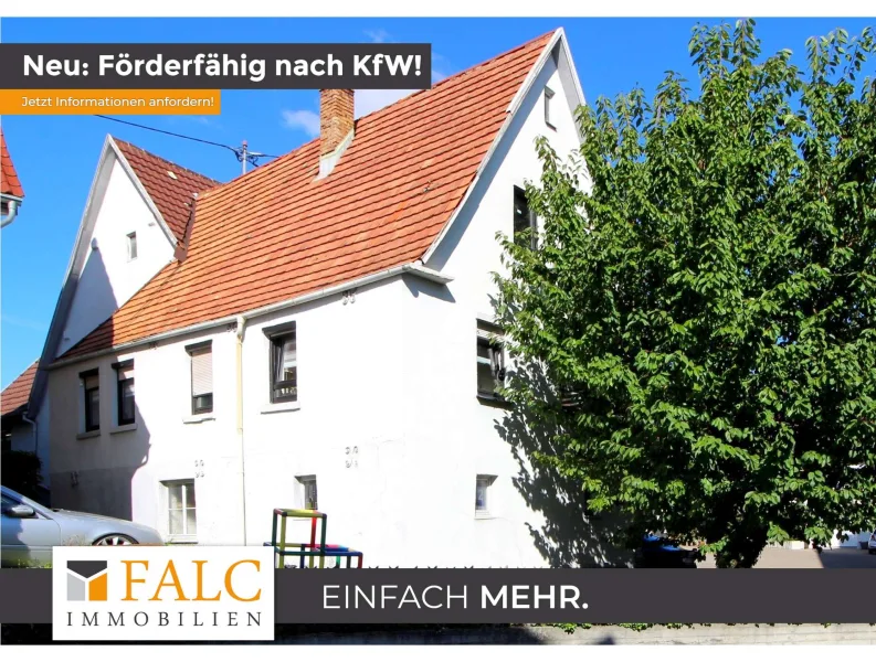 Rückseite - Haus kaufen in RT / Rommelsbach - Wohnraum schaffen!