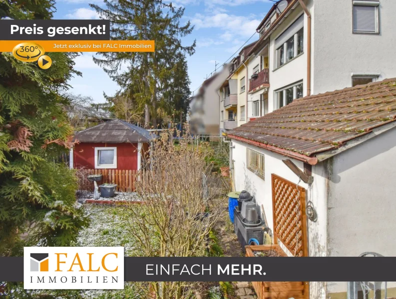 Titelbild - Wohnung kaufen in Stuttgart-Münster - Zentral gelegene 4,5 Zimmer Dachgeschoss- Maissonette- Wohnung mit Gartenanteil