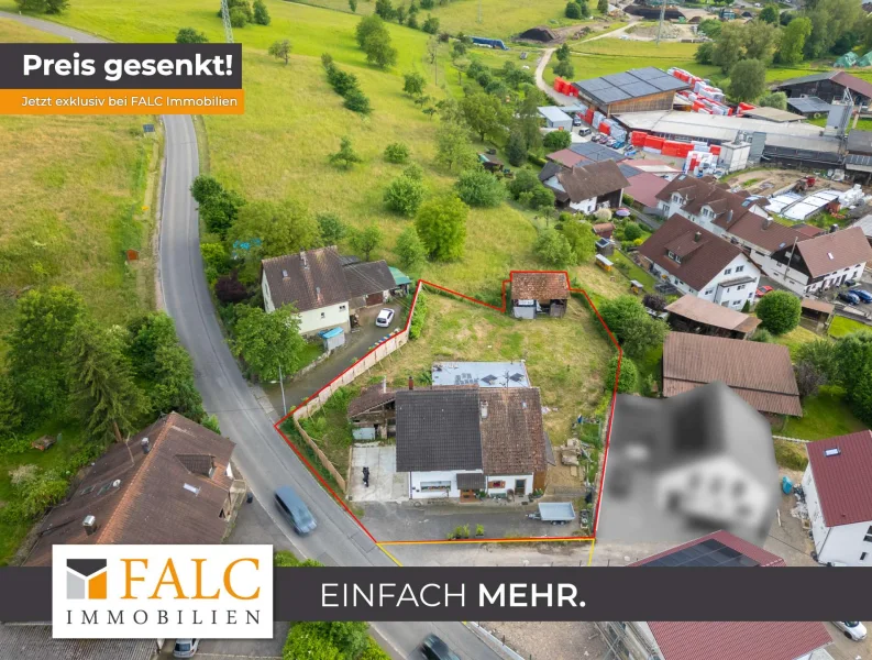 falc-overlay-image-[TIME] - Haus kaufen in Rheinfelden (Baden) - Haus mit 2 Wohneinheiten und großem Bauland knapp 1200qm in guter Lage von Minseln