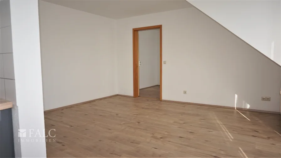 Wohnen mit Blick zum Schlafzimmer