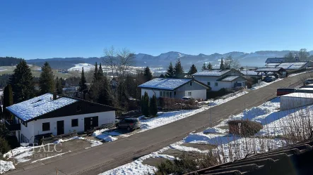 Bezaubernde Aussicht - Wohnung kaufen in Oberreute / Irsengund - Atemberaubend dieser Ausblick - wohnen wie im Urlaub, das haben Sie sich verdient