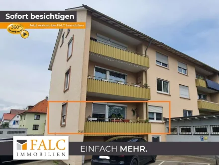 Ansicht 1 - Wohnung kaufen in Biberach - Stadtnah im Hochparterre