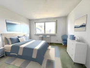 Schlafzimmer 2 (Einrichgungsvorschlag)
