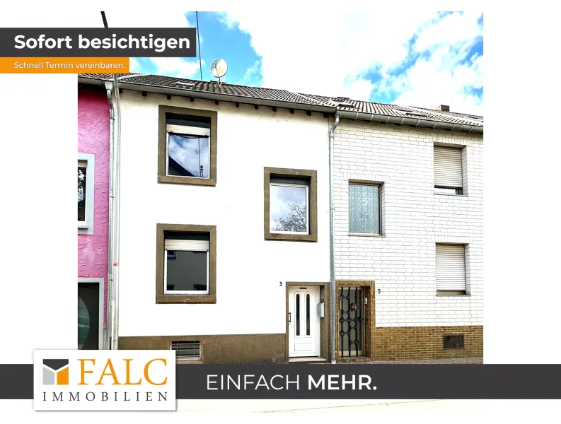 falc-overlay-image-[TIME] - Haus kaufen in Saarlouis - Preiswertes Reihenmittelhaus mit sonnigem Innenhof!