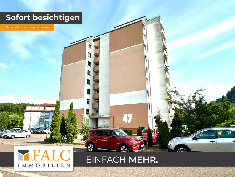 falc-overlay-image-[TIME] - Wohnung kaufen in Dillingen/Saar - Großzügige ETW mit Balkon, Stellplatz & Blick ins Grüne!
