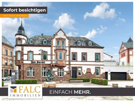 falc-overlay-image-[TIME] - Haus kaufen in Merzig - Repräsentative "Villa Sonne" - erstes Haus am Kirchplatz!