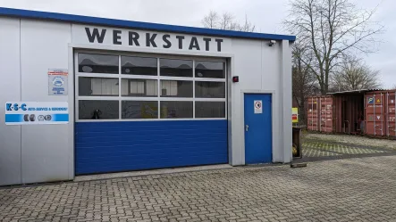 Werkstatt neu - Halle/Lager/Produktion mieten in Neupotz - KFZ Werkstatt mit Übernahme der Maschinen zu verpachten