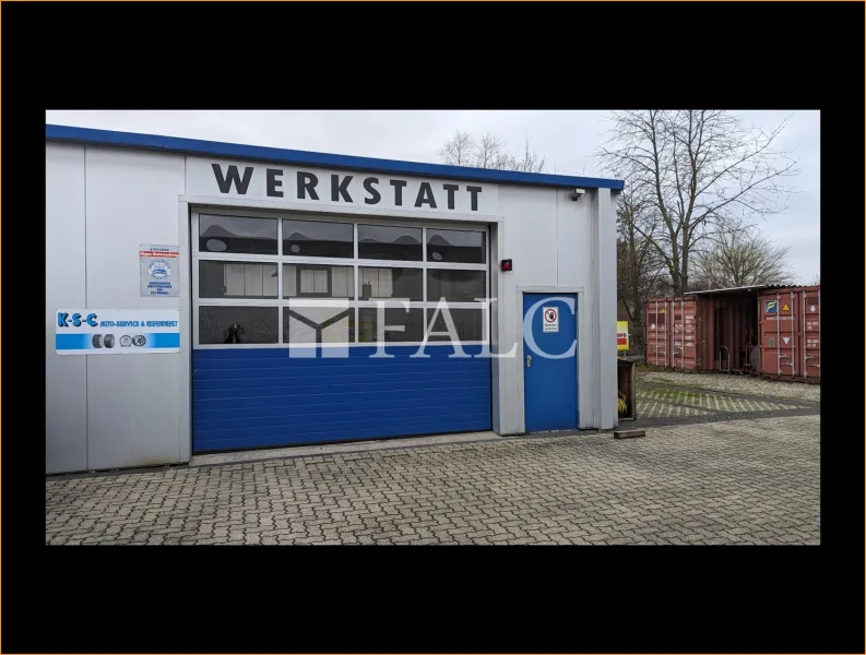  - Halle/Lager/Produktion mieten in Neupotz - Voll ausgestattete Kfz-Werkstatt zu verpachten