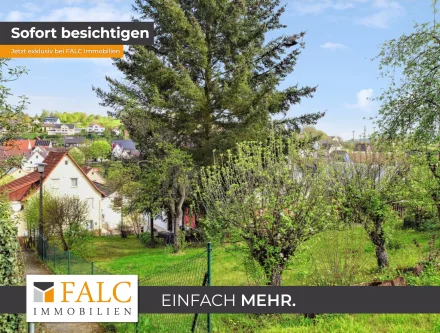 Titelbild - Grundstück kaufen in Schöntal - Bauplatz mitten drin mit Aussicht - FALC Immobilien Heilbronn