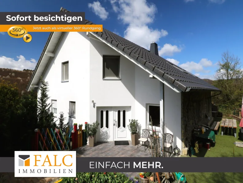 falc-overlay-image-[TIME] - Haus kaufen in Weißbach - Beste Aussichten - Hochwertiges Einfamilienhaus mit Einliegerwohnung in Panoramalage