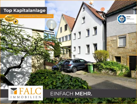 Ihr neues Zuhause - Haus kaufen in Marbach am Neckar - Hier werden 3 Familien glücklich - FALC Immobilien Heilbronn