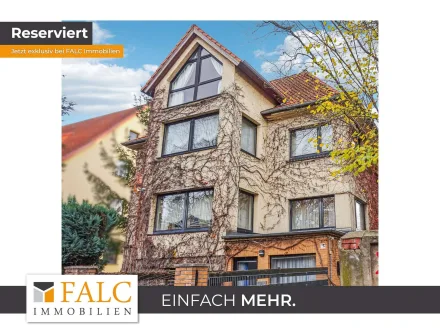 falc-overlay-image-[TIME] - Haus kaufen in Göttingen - Stadtvilla  ca. 265 m² Wfl. + ca.100 m² Gew.Fl. von FALC Immobilien Göttingen