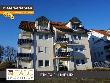 Ihr neues Zuhause  - Wohnung kaufen in Mosbach - Moderne, helle 3-Zimmer-Wohnung in Neckarelz
