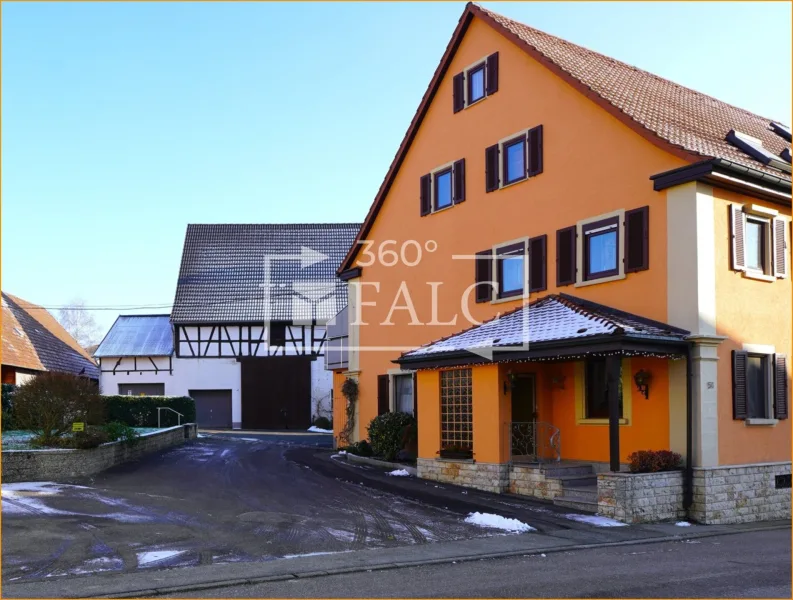  - Land- und Forstwirtschaft kaufen in Neudenau - Landwirtschaftliches Anwesen mit Charme und Scheune - FALC Immobilien Heilbronn