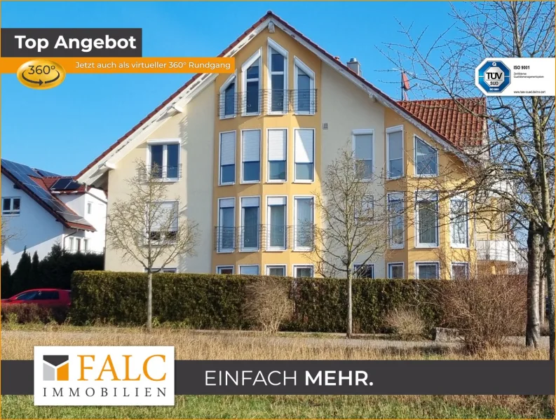  - Wohnung kaufen in Bad Friedrichshall - Lieblingsplatz auf zwei Ebenen - FALC Immobilien Heilbronn