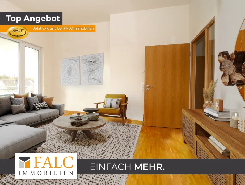 Titelbild - Wohnung mieten in Heilbronn - Eintreten in Ihr neues Zuhause - FALC Immobilien Heilbronn