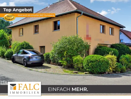 Titelbild - Haus kaufen in Sinsheim / Ehrstädt - Kombiniertes Wohn- und Geschäftshaus in Sinsheim - FALC Immobilien Heilbronn