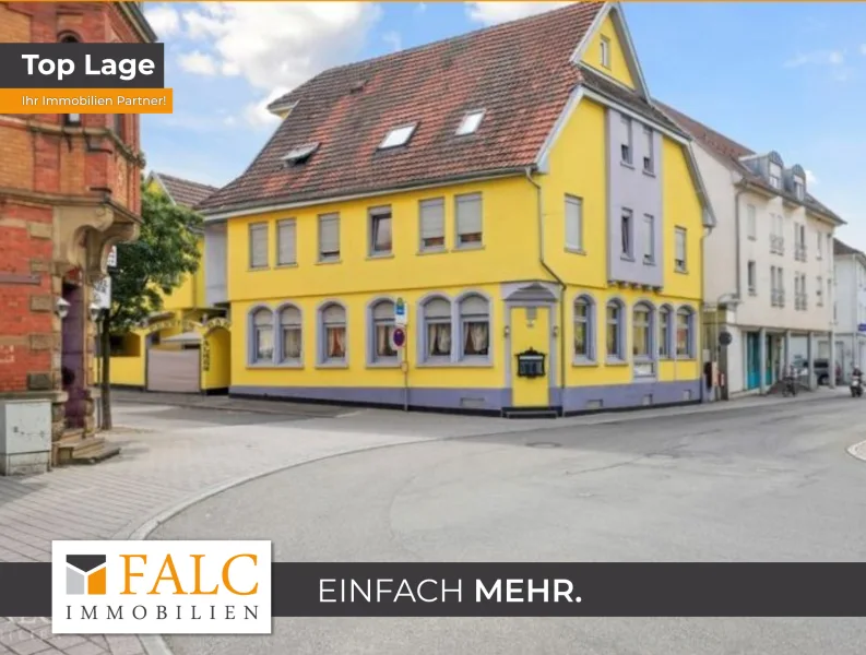 Titelbild - Haus kaufen in Lauffen am Neckar - Das Haus der vielen Möglichkeiten! - FALC Immobilien Heilbronn