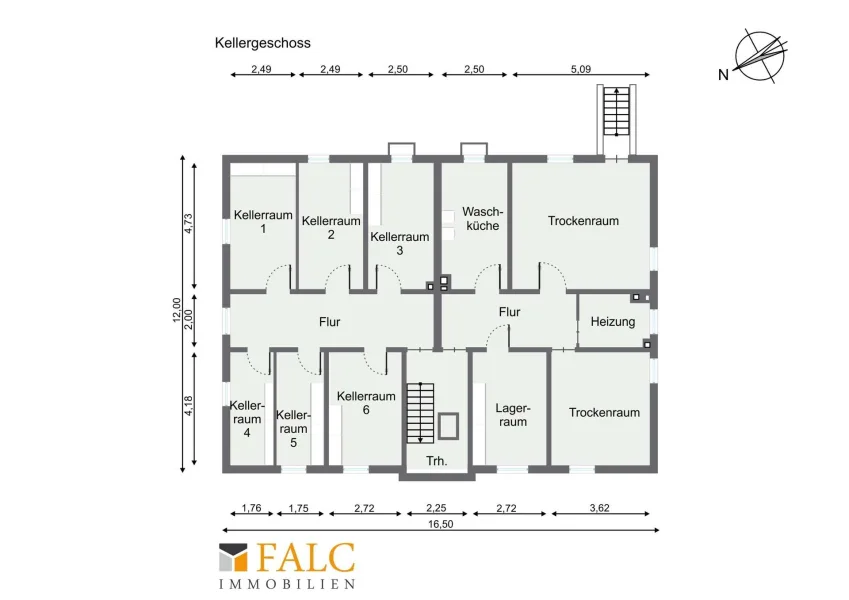 Untergeschoss Haus 1