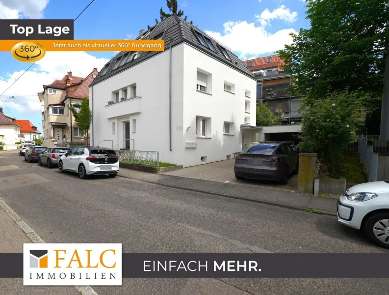 Titelbild - Wohnung kaufen in Stuttgart - City-Perle in der Weststadt - FALC Immobilien